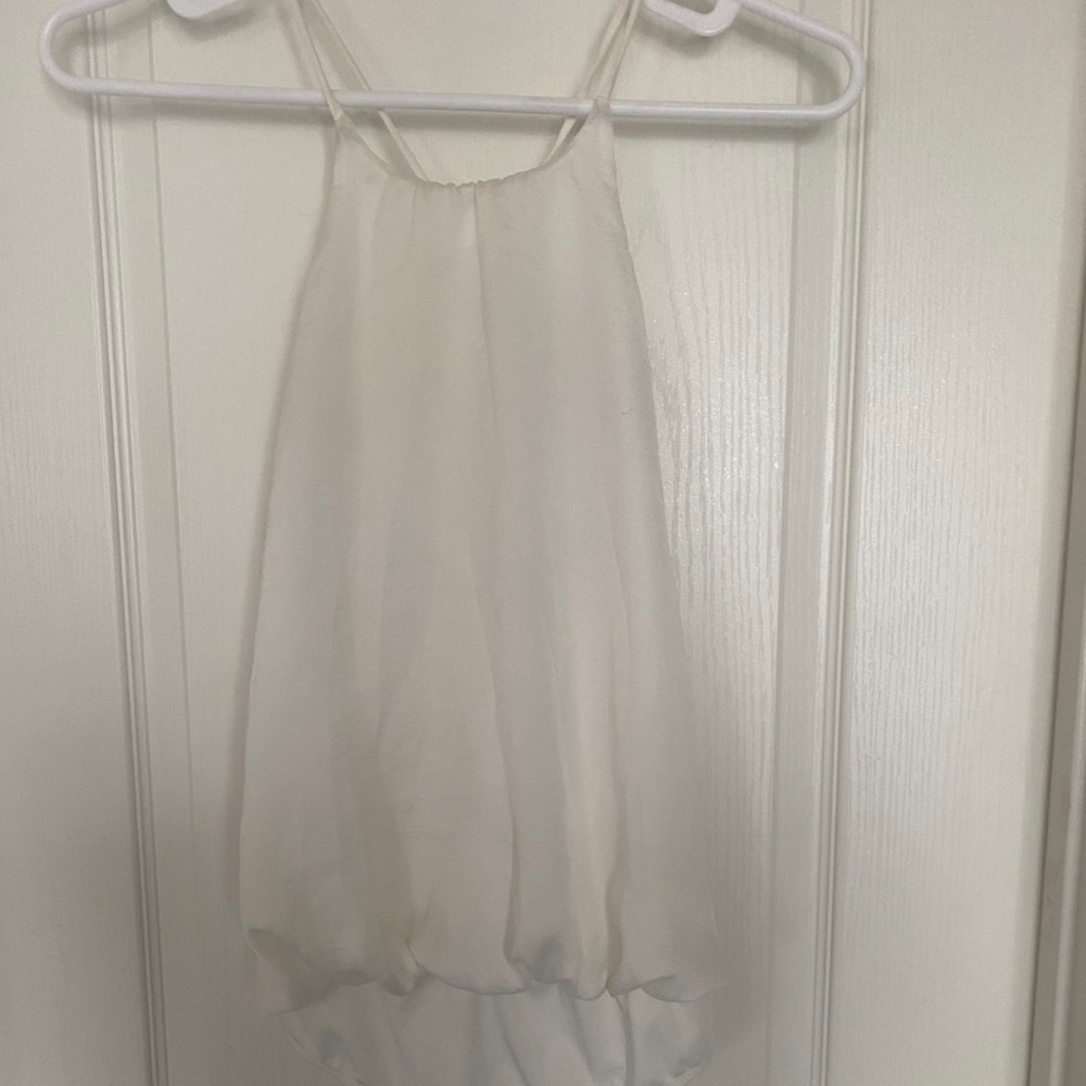 Women’s White bodysuit